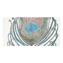 Peacock Feather photo cards by audbene Peacock Feather photo cards