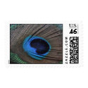 Peacock Feather Postage postage