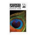 Peacock Feather postage