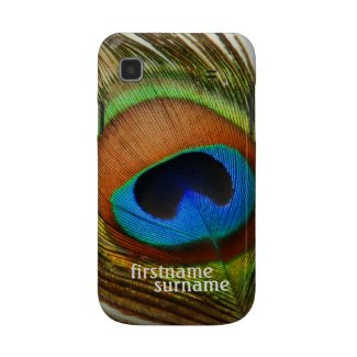Peacock Feather Samsung Galaxy Cases