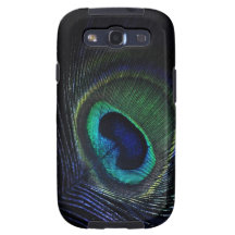 Peacock feather Samsung Galaxy S III case Samsung Galaxy SIII Case