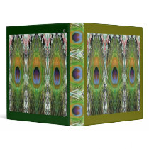 Peacock Feather Show Binder