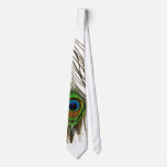 peacock feather custom ties