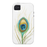 Peacock Feather Vibe iPhone 4 Cover