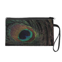 Peacock feather bagettes bags
