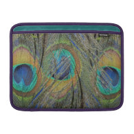 Peacock Feathers and Eyes MacBook Cover Sleeve For MacBook Air