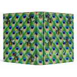 Peacock feathers binders