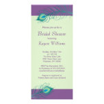Peacock Feathers Bridal Shower Invitation