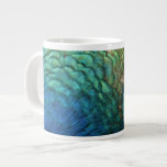 Peacock Feathers Extra Large Mug