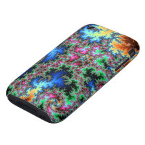 Peacock Feathers - Fractal Design Iphone 3 Tough Cover