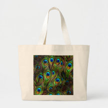 Peacock Feathers Invasion Bags