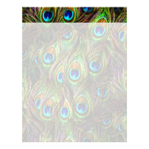 Peacock Feathers Invasion - Letterhead Design