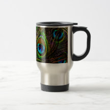 Peacock Feathers Invasion - Mugs
