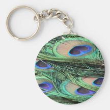 Peacock Feathers Key Chains