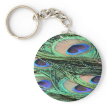 Peacock Feathers Key Chains