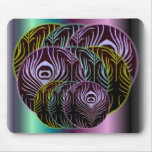 Peacock Feathers Mousepad