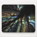 Peacock feathers mousepad