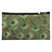 Peacock Feathers Pattern Cosmetic Bags