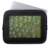 Peacock Feathers Pattern Laptop Sleeves