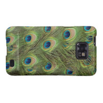 Peacock Feathers Pattern Samsung Galaxy S Case