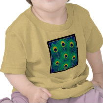 Peacock Feathers t-shirts