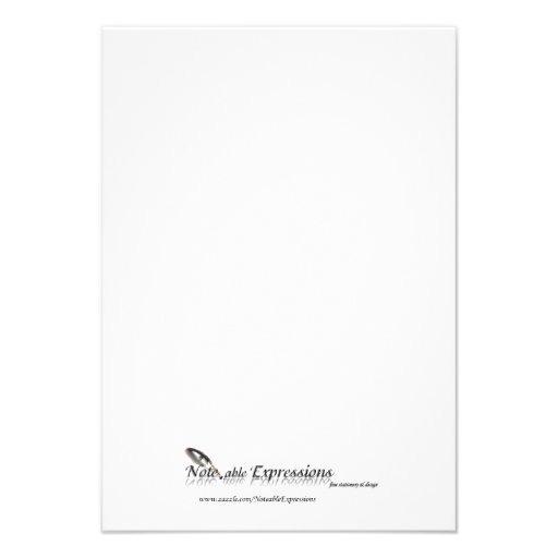 Peacock Feathers with a Double Frame Personalized Invitations