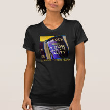 Peacock Flour Tee Shirt
