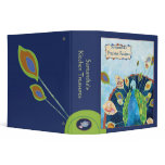 Peacock Holiday Recipe Binders