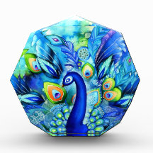 Peacock in Full Bloom Award
