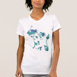 Peacock Indian Art Design Blue Green T Shirts