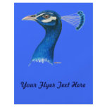 Peacock:  Indian Blue flyers