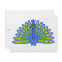 Peacock invitations by CroughsCorners Peacock invitations