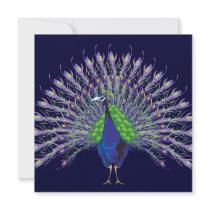 Peacock Invitations