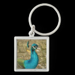 Peacock Keychain