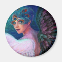 Peacock Lady's Wings of Duality Magnets