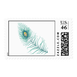 Peacock Love stamp
