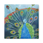 Peacock Magnet