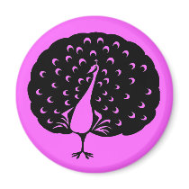 Peacock magnets