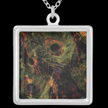 Peacock Marble Necklace necklaces