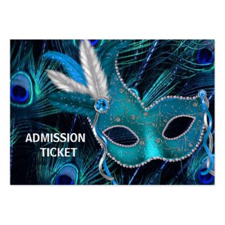 Peacock Masquerade Party Admission Tickets profilecard