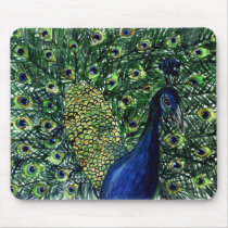 peacock mousepads