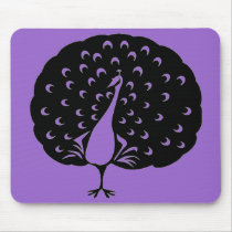 Peacock mousepads