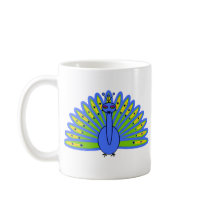 Peacock mugs