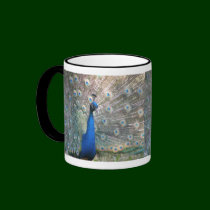 Peacock mug
