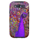Peacock of a million colors samsung galaxy SIII cover