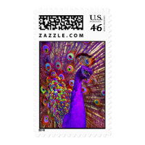 peacock of a million colors postage by rszarka peacock of a million colors postage
