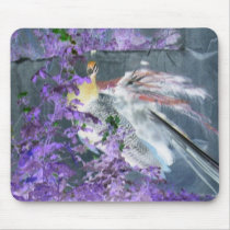 Peacock on acid mousepads by Deconstruction Peacock on acid mousepads