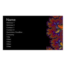 Peacock Ore LG Business Card Template