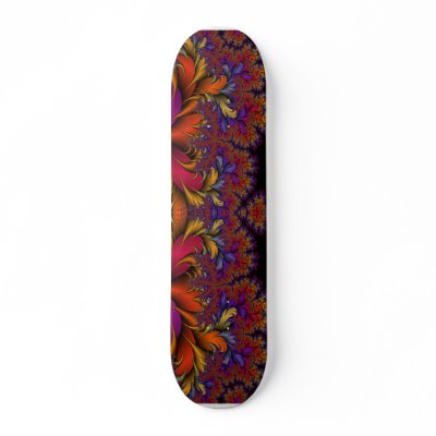 Peacock Ore Custom Skateboard by ssteterud