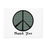 Peacock Peace Sign